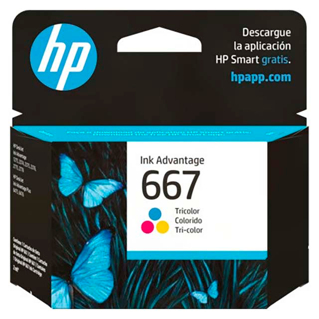 CARTUCHO HP 667 TRICOLOR