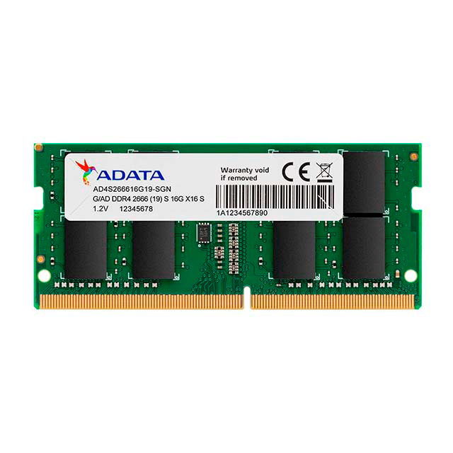 RAM 16GB 2666MHz Adata AD4S266616G19-SGN
