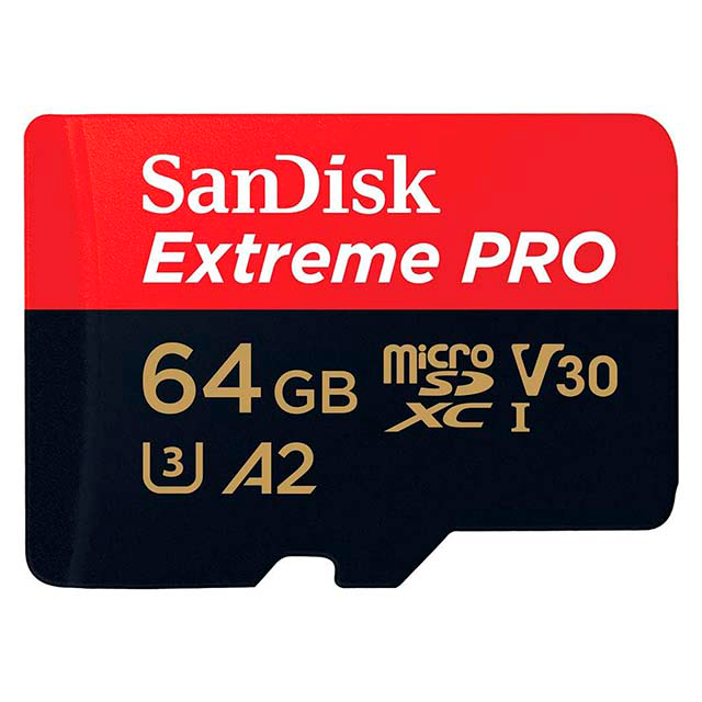 Memoria MicroSD Sandisk Extreme Pro 64GB