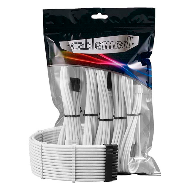 Extensiones CableMod para CPU Blancas