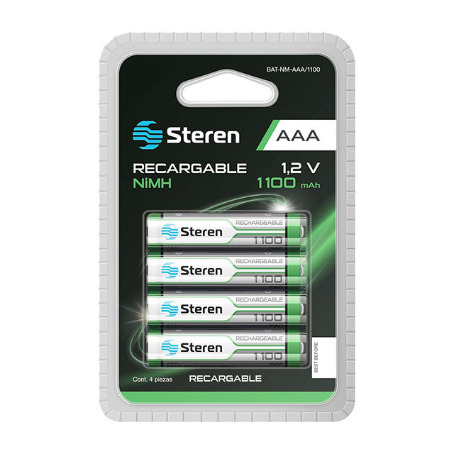 BATERIAS AAA RECARGABLES STEREN AAA/1100