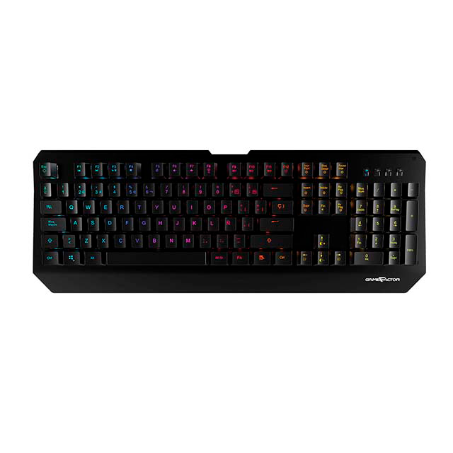 Teclado Game Factor KBG601 Negro