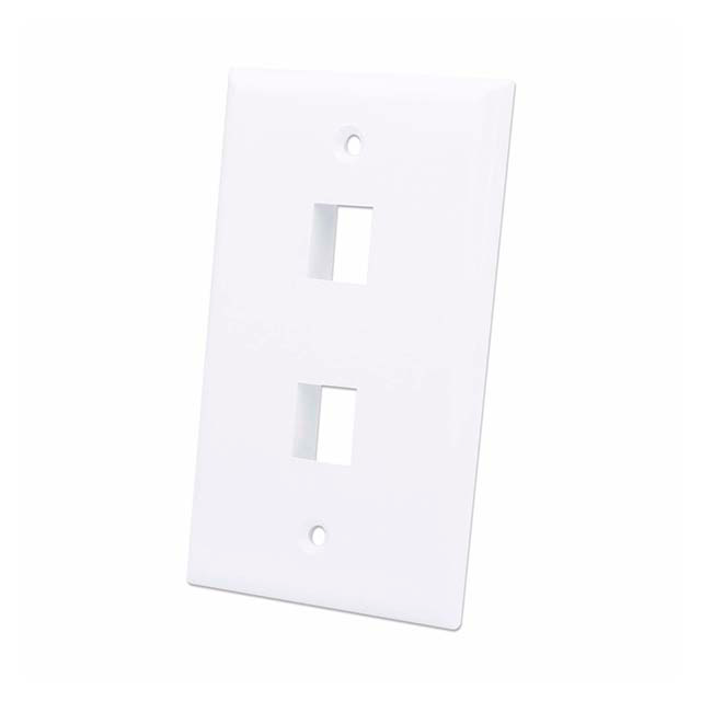 Faceplate 2 Puertos Intellinet 163293