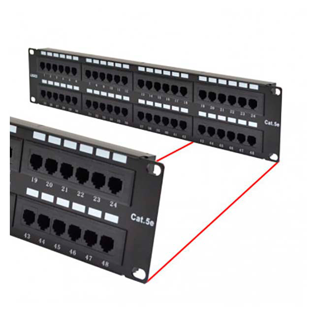 Panel de Parcheo Cat6 LOGICO PNL6EU48