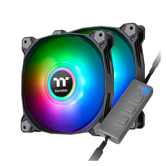 Ventiladores ThermalTake PURE DUO 12