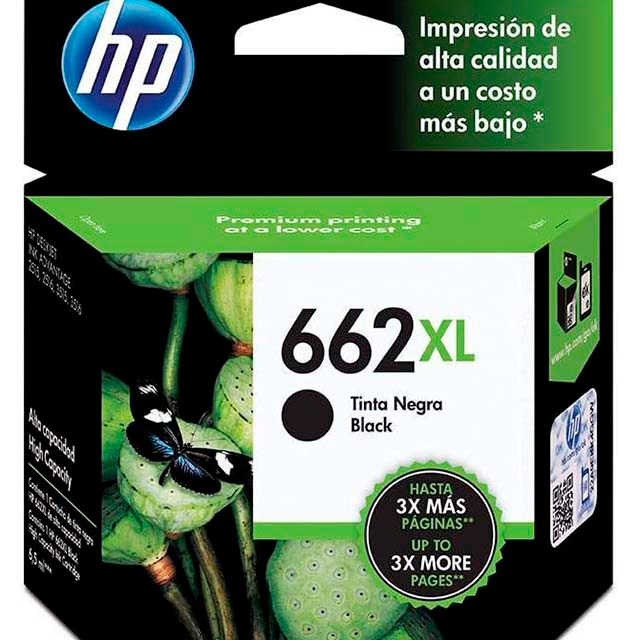 CARTUCHO HP 662XL NEGRO