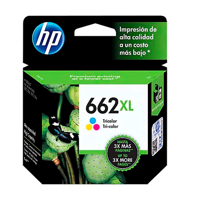 CARTUCHO HP 662XL TRICOLOR