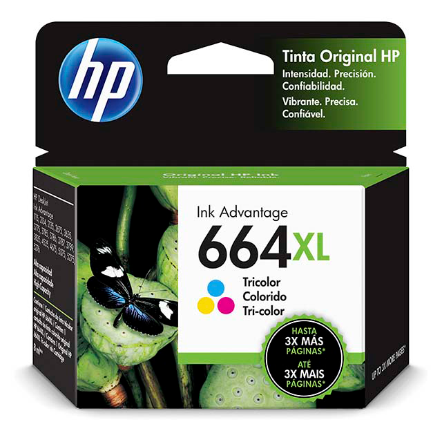 CARTUCHO HP 664XL TRICOLOR