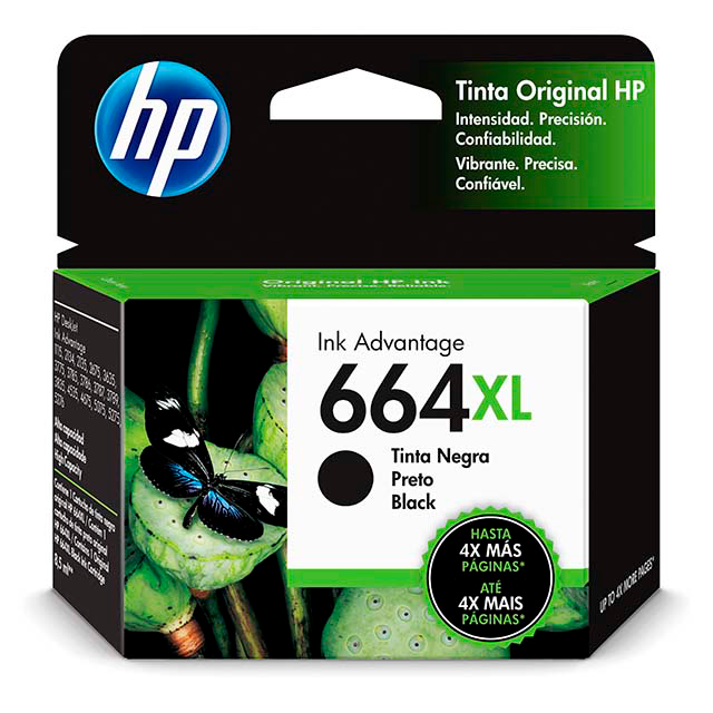 CARTUCHO HP 664XL NEGRO
