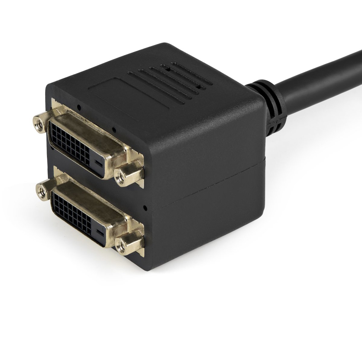 Splitter de Video 30cm DVI-D de 2 Puertos Startech DVISPL1DD, Color Negro - imagen 3