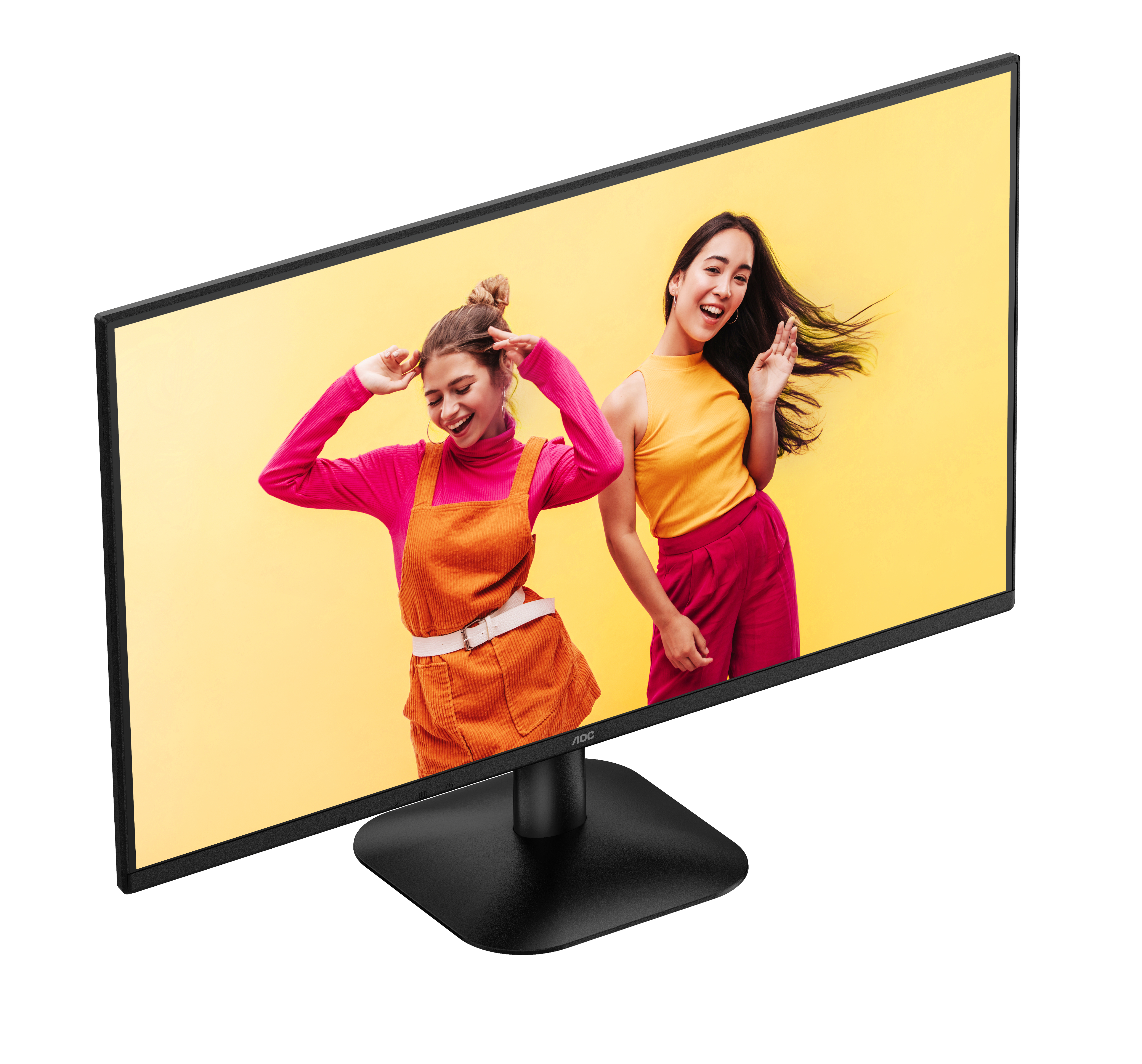 Monitor 27" 1920x1080 120Hz 4ms, AOC 27B35H3, Panel IPS, 1 HDMI + 1 VGA, VESA 100mm, Color Negro - imagen 2