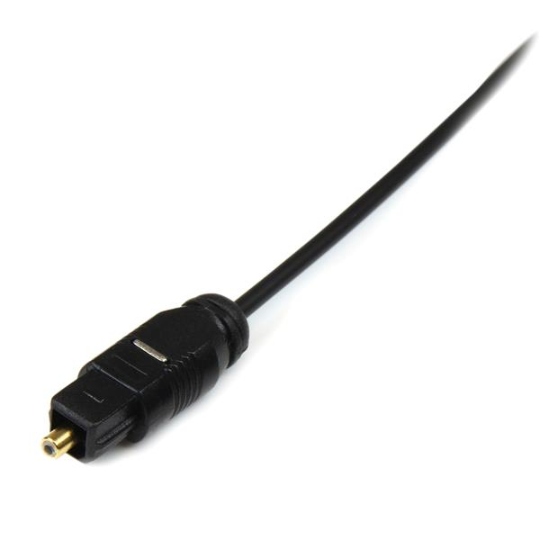 Cable de Audio Óptico Toslink Startech THINTOS10, 3m - imagen 2