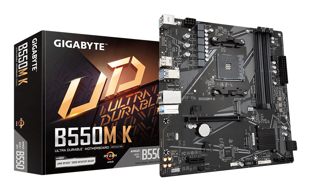 Motherboard Gigabyte B550M K - imagen 4