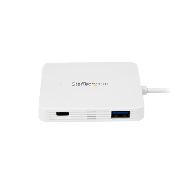 Hub USB-C Startech HB30C3APDW, 3x USB-A 3.0, 1x USB-C 3.1. Plástico, Color Blanco - imagen 4
