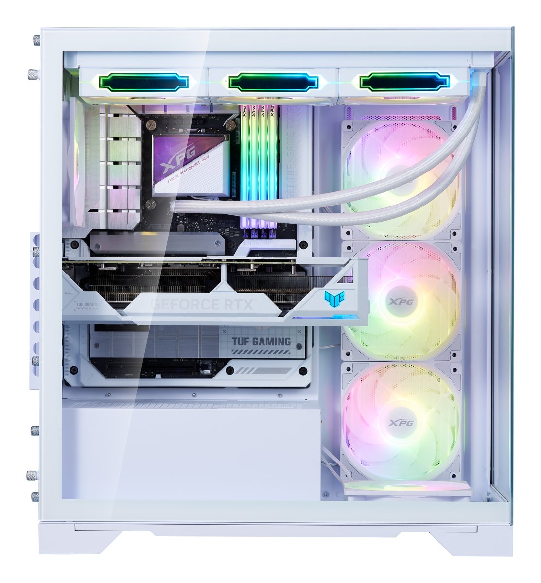 Gabinete XPG INVADER X BTF Blanco - imagen 4
