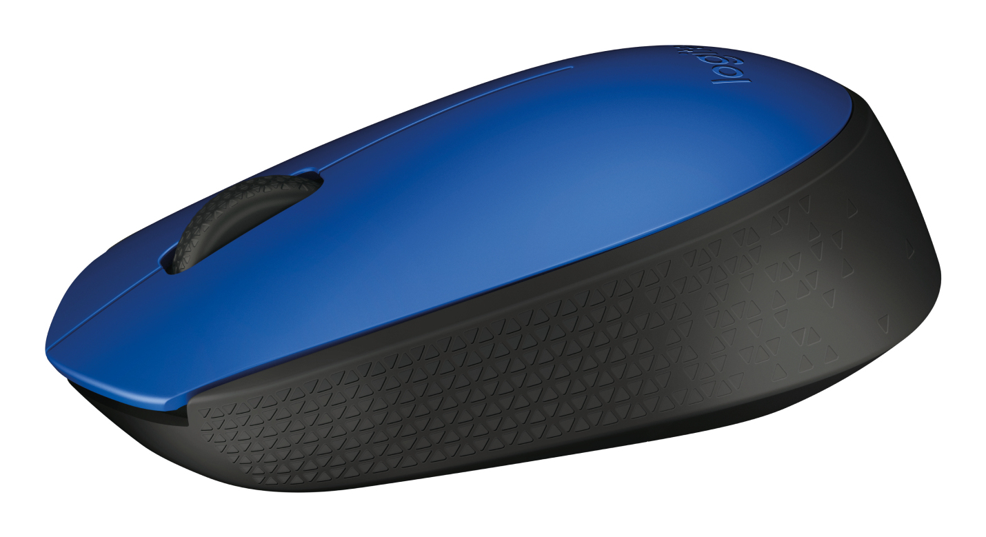 Mouse Inalámbrico Logitech M170, RF, 1,000dpi, Bateria AA, Color Azul/Negro