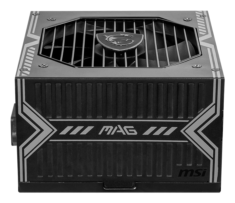 Fuente de Poder 550W 80+Bronce MSI MAG A550BN. 1x 24pin, 1x 8pin CPU, 2x 8pin PCIE, Color Negro