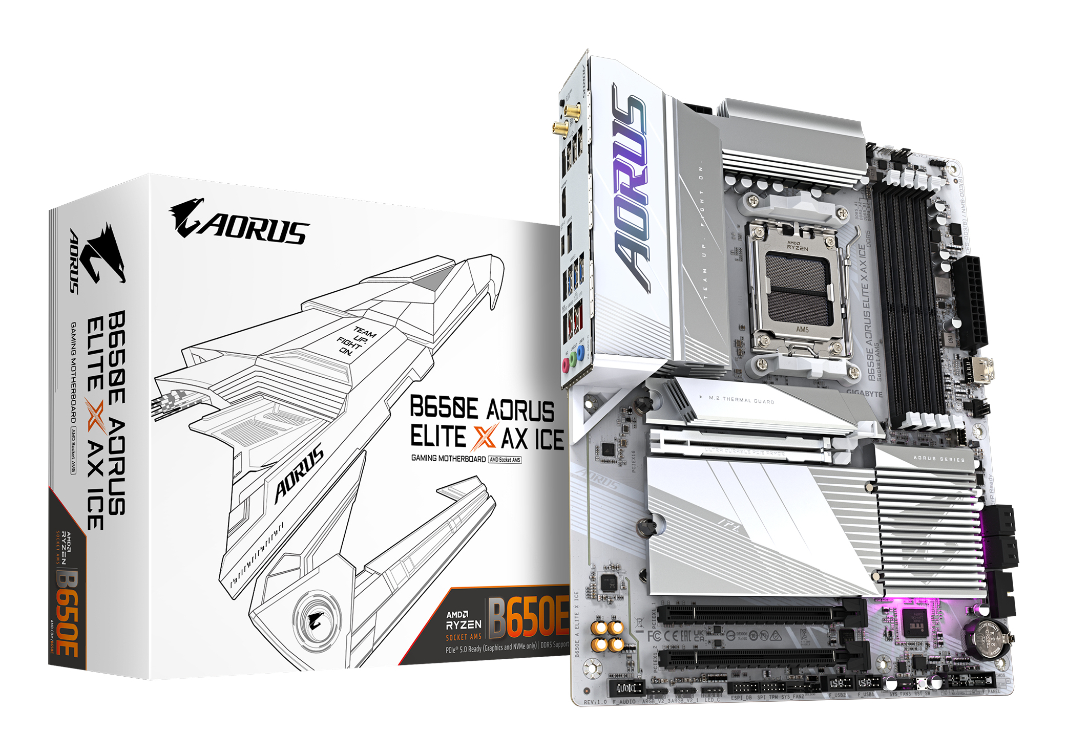 Motherboard B650E AORUS Elite X AX ICE