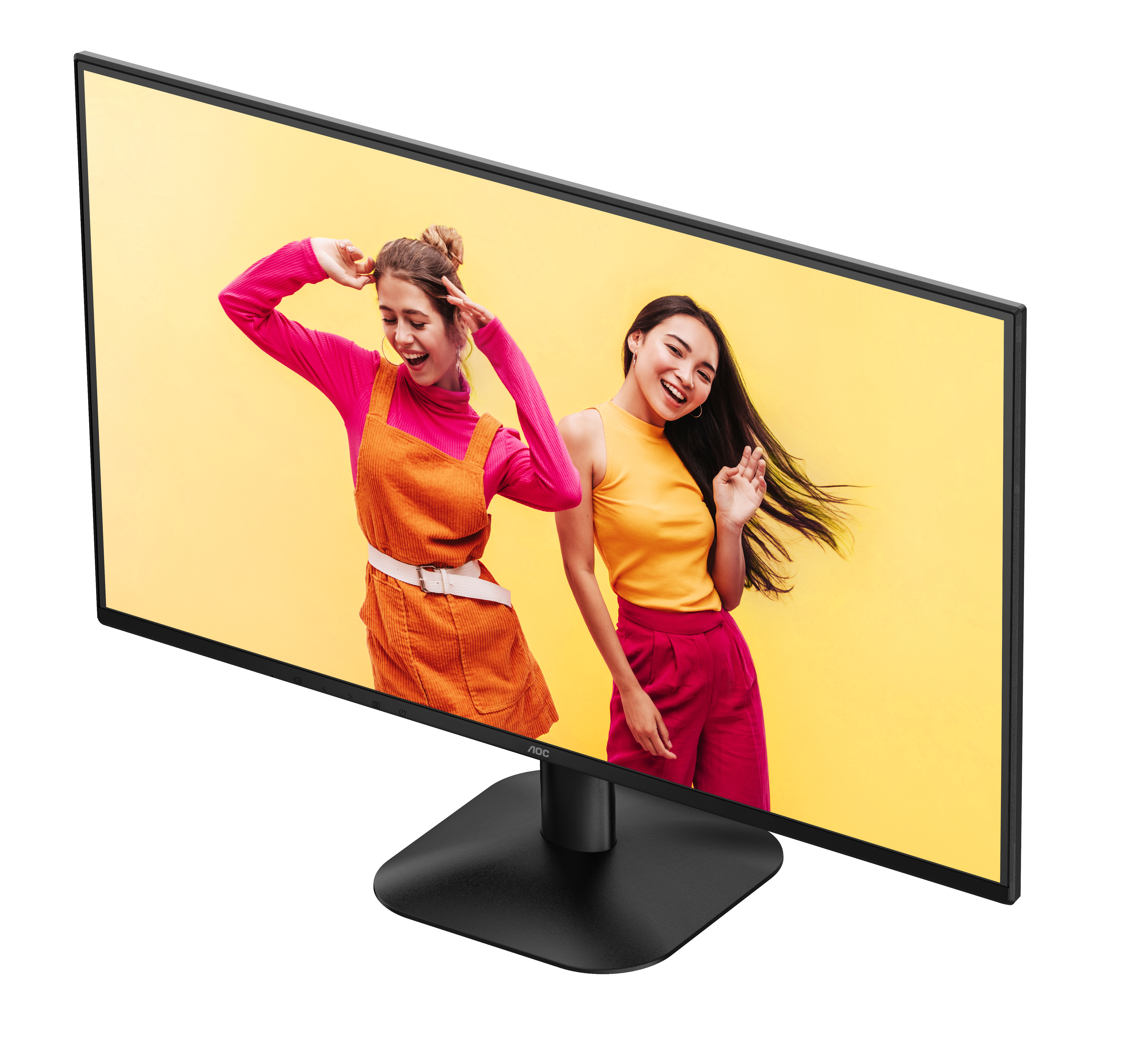 Monitor 27" 1920x1080 120Hz 4ms, AOC 27B35H3, Panel IPS, 1 HDMI + 1 VGA, VESA 100mm, Color Negro - imagen 4