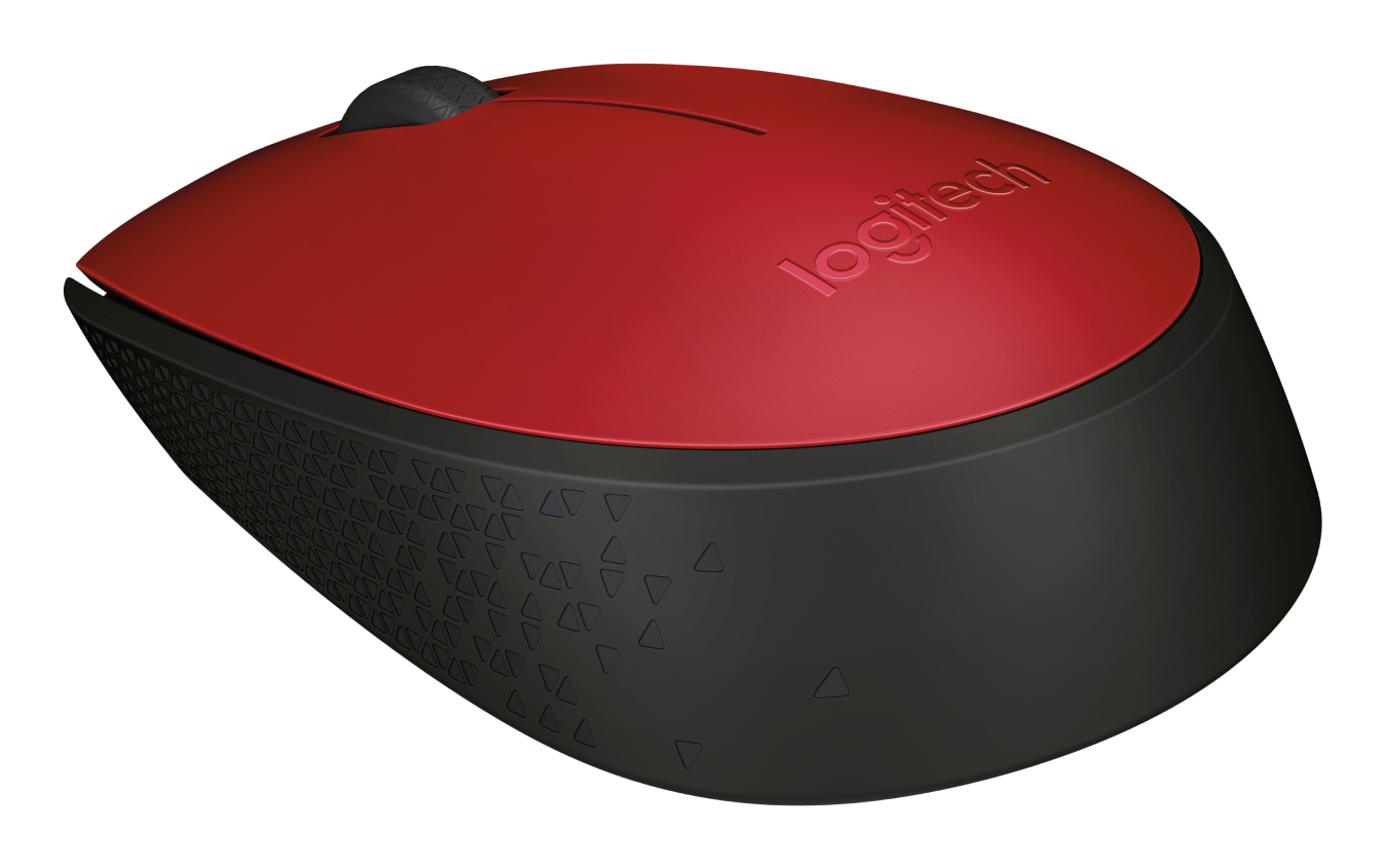 Mouse Inalámbrico Logitech M170, RF, 1,000dpi, Bateria AA, Color Rojo