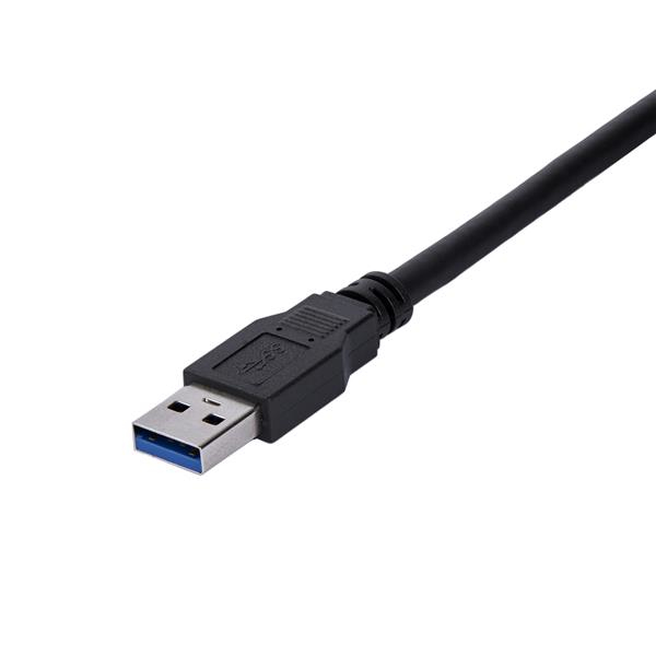Extension USB-A 3.0 1m Startech USB3SEXT1MBK, 5Gbps, Color Negro - imagen 2