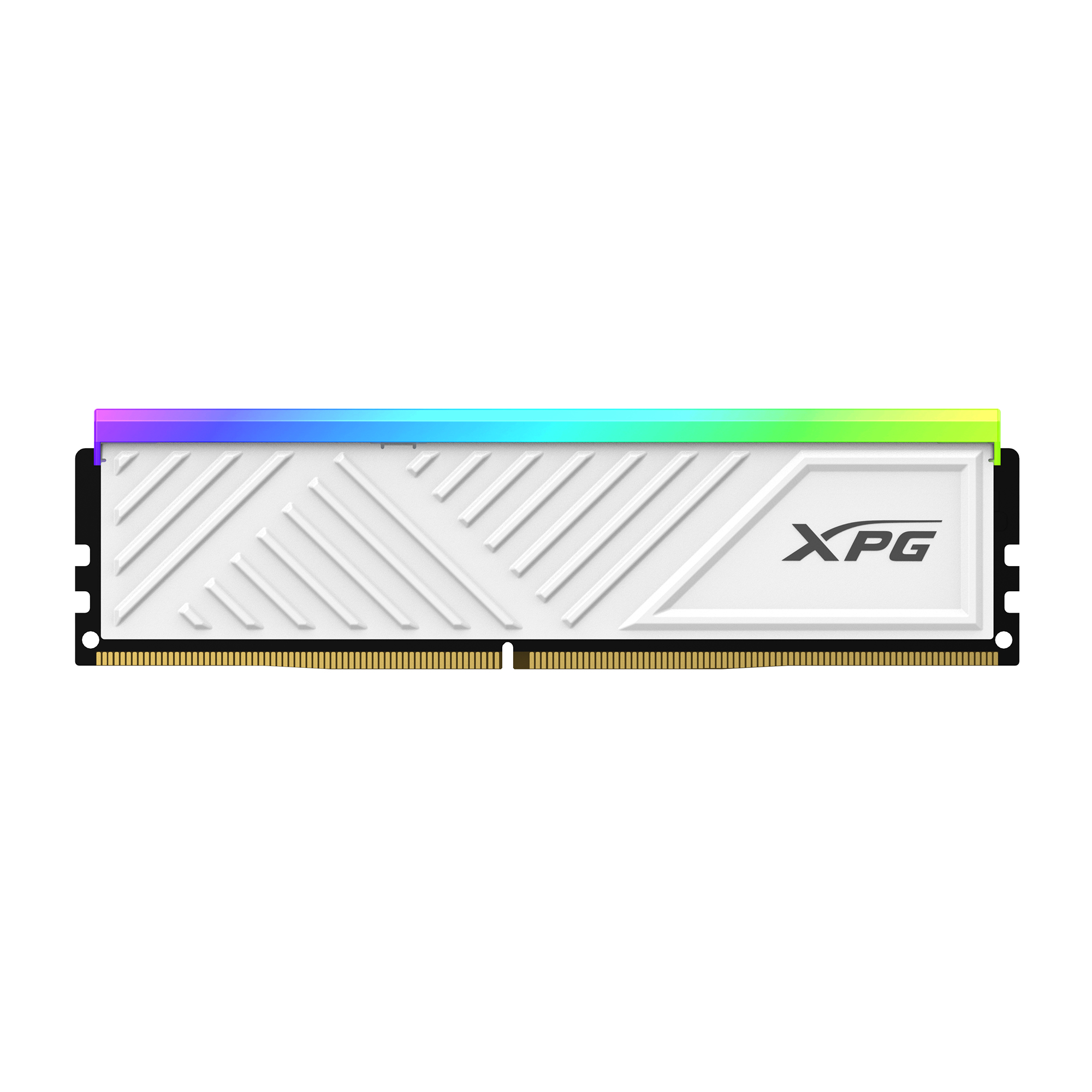 Memoria RAM DDR4 DIMM 16GB 3200MHz CL16 XPG SPECTRIX D35G RGB, Color Blanco. AX4U320016G16A-SWHD35G