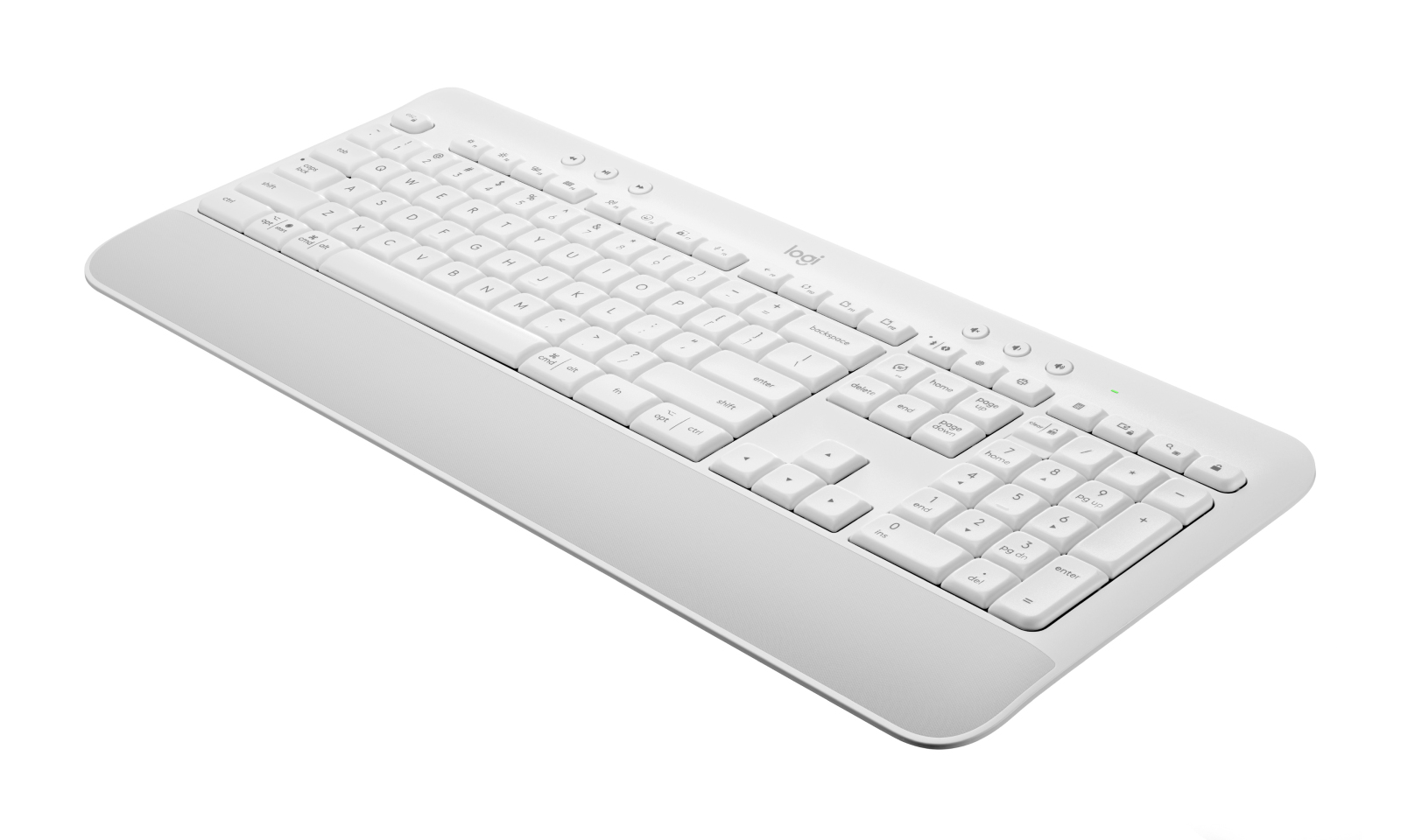 Teclado Inalámbrico Logitech Signature K650, RF 2.4GHz + Bluetooth, Color Blanco, Español
