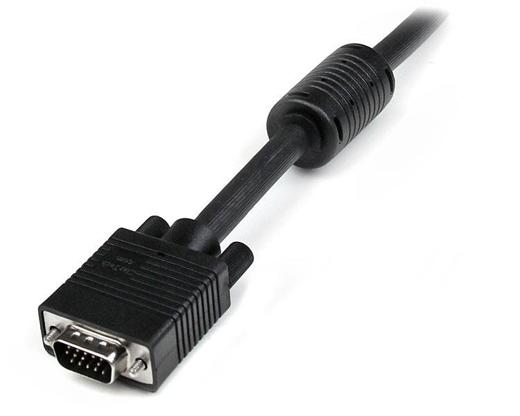 Cable de Video 3m VGA a VGA Startech MXTMMHQ3M, Hasta 1920x1200, Color Negro - imagen 3