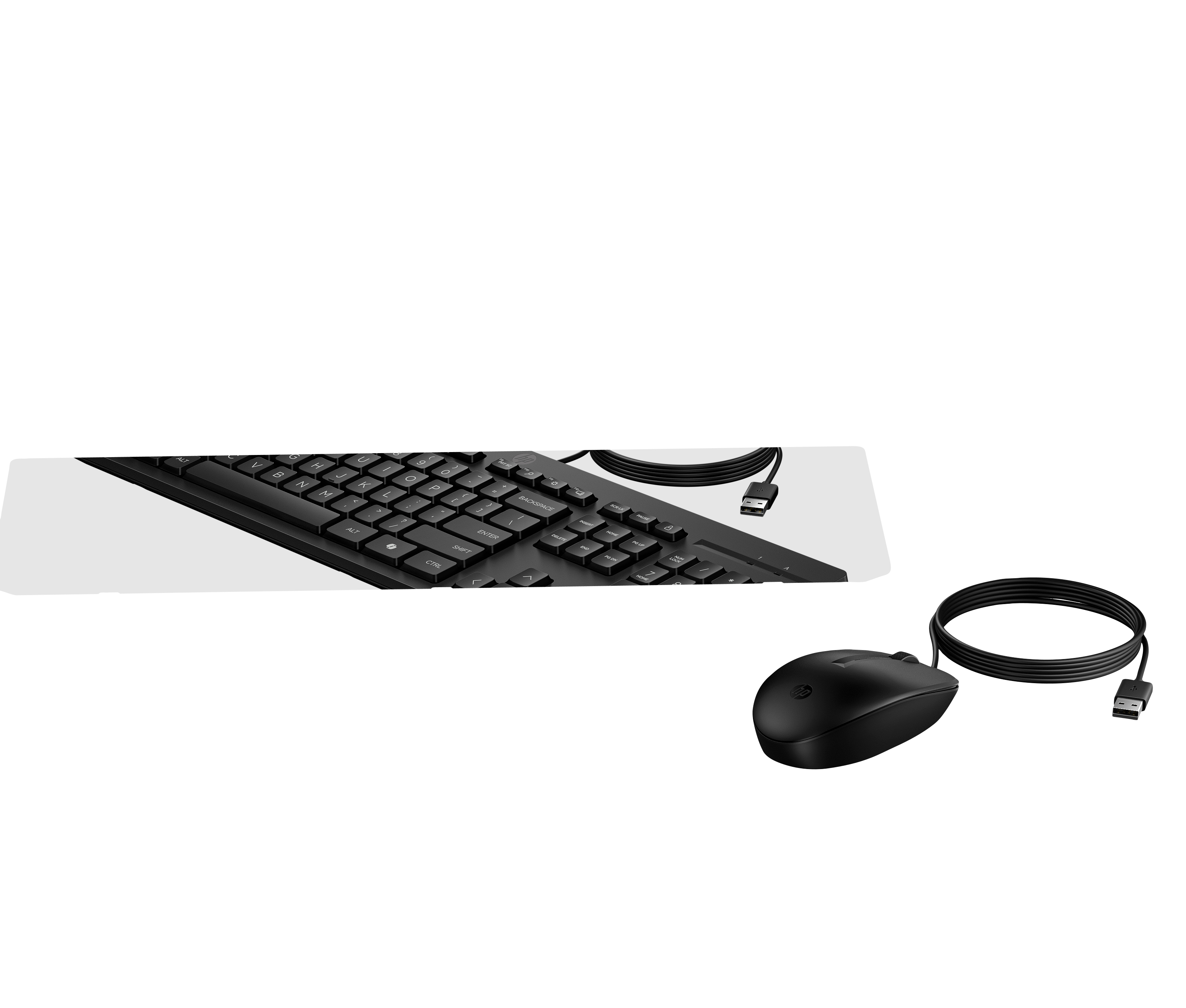 Kit de Teclado y Mouse HP 225, Alámbrico, USB-A, Negro, Español - imagen 2