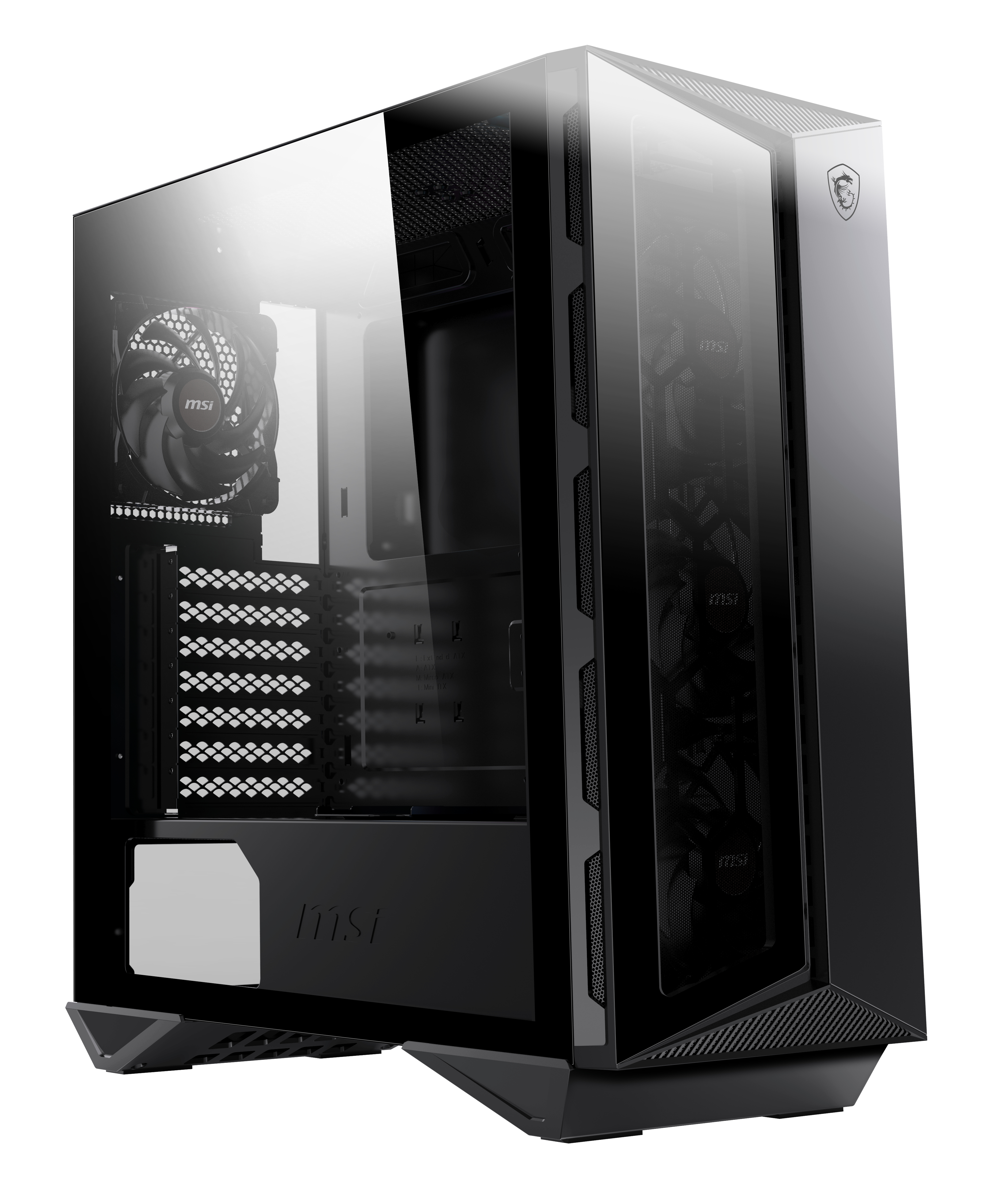 Gabinete MSI MPG GUNGNIR 110R Negro