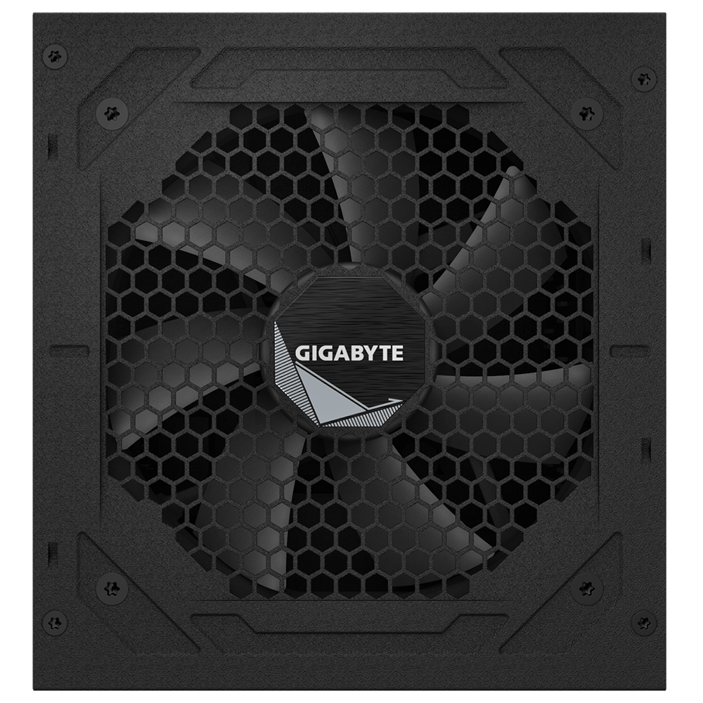 Fuente de Poder 850W 80+Gold Gigabyte UD850GM PG5 V2 . 1x 24pin, 2x 8pin CPU, 4x 8pin PCIE, 1x 12VHPWR, Color Negro - imagen 3