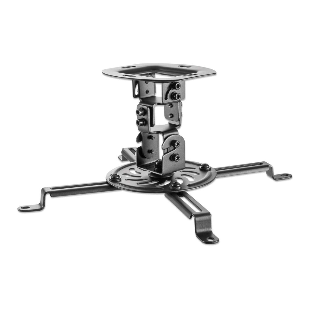 Soporte Articulado de techo para Proyector, Manhattan 461184, hasta 13.5kg, Color Negro - imagen 2