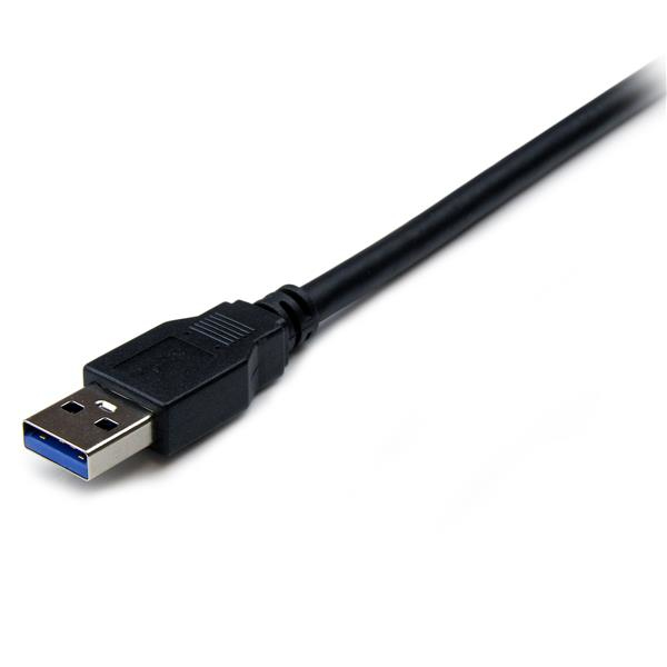 Extension USB-A 3.0 1.8m Startech USB3SEXT6BK, 5Gbps, Color Negro - imagen 2