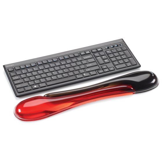 Alfombrilla para Teclado y Reposamuñecas KENSINGTON P5114, Negro, Rojo - imagen 4