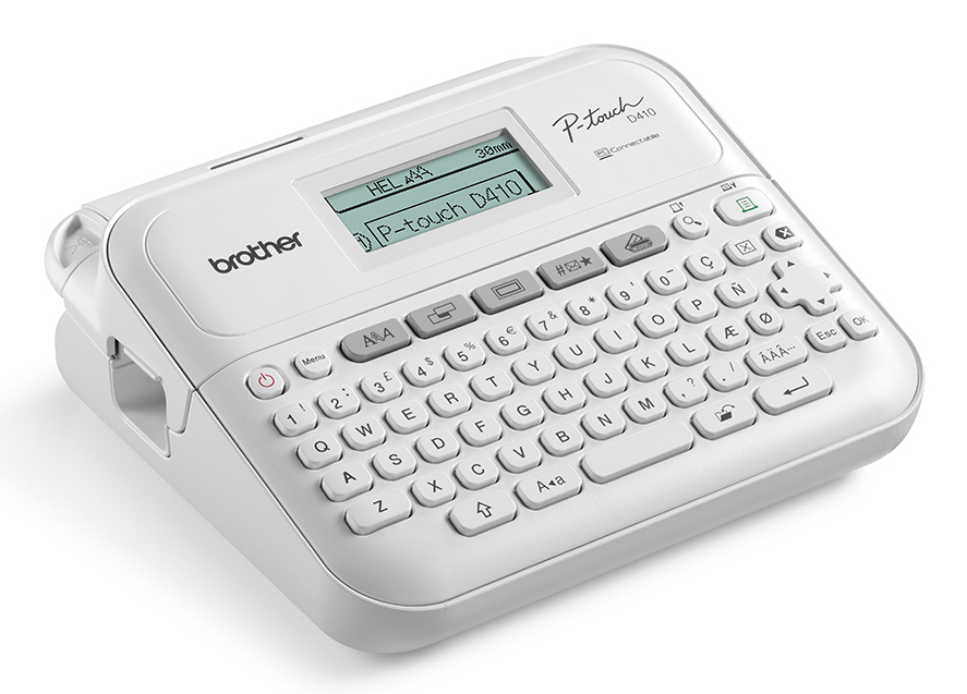 ROTULADOR DE ETIQUETAS BROTHER PTD410,TECLADO QWERTY, 20MM / SEG, USB, CONEXION A PC BROTHER PTD410 - imagen 3