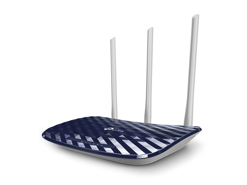 Router TP-Link Fast Ethernet de Banda Dual ARCHER C20 WISP, Inalámbrico, 433Mbit/s, 5x RJ-45, 2.4/5GHz, con 3 Antenas Ex - imagen 2