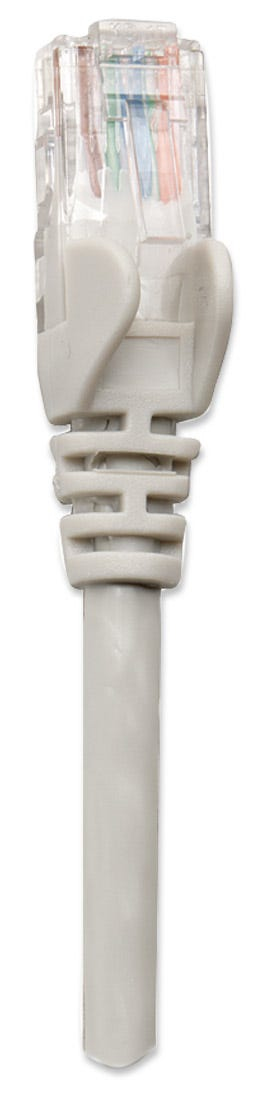 Patch Cord Cat5e 7.6m Intellinet 319867, Hasta 1000Mbps, Color Gris
