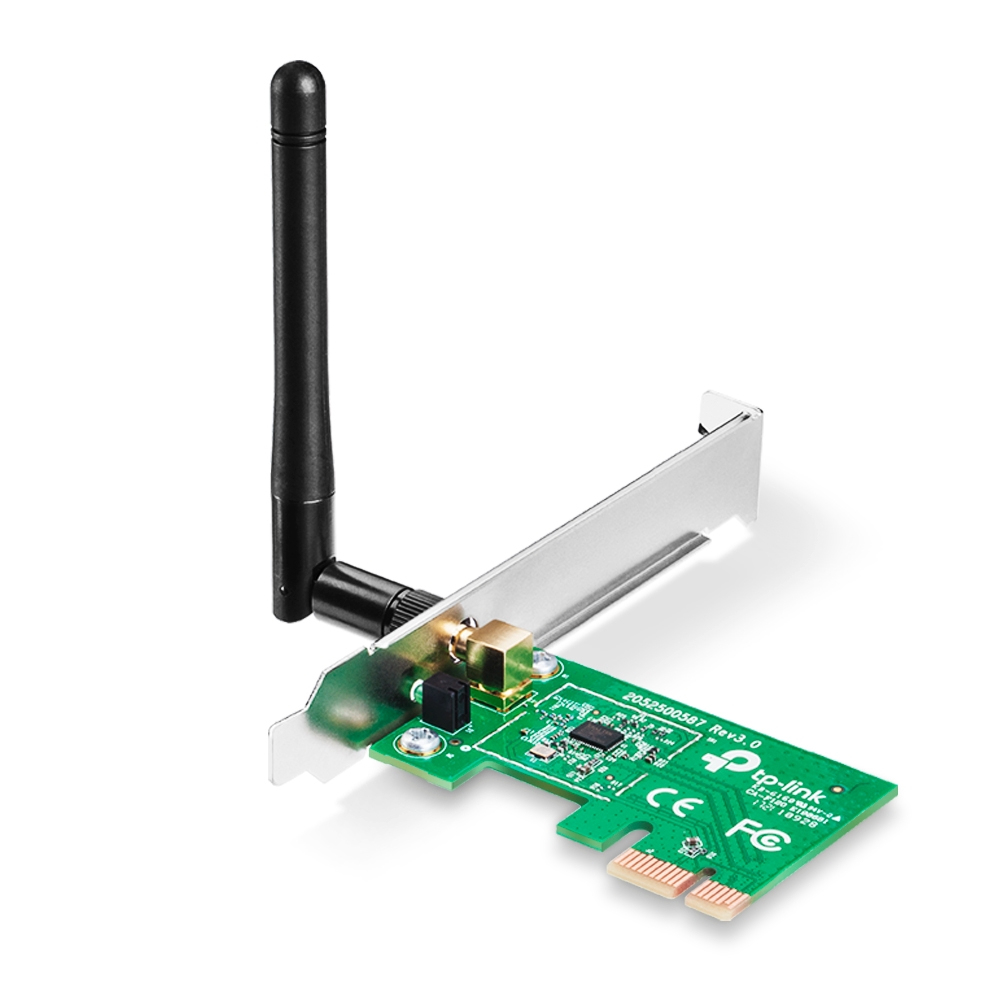 Tarjeta de Wi-Fi PCIe TP-Link TL-WN781ND, 1 Antena 2.4GHz 150Mbps, 2dBi - imagen 2