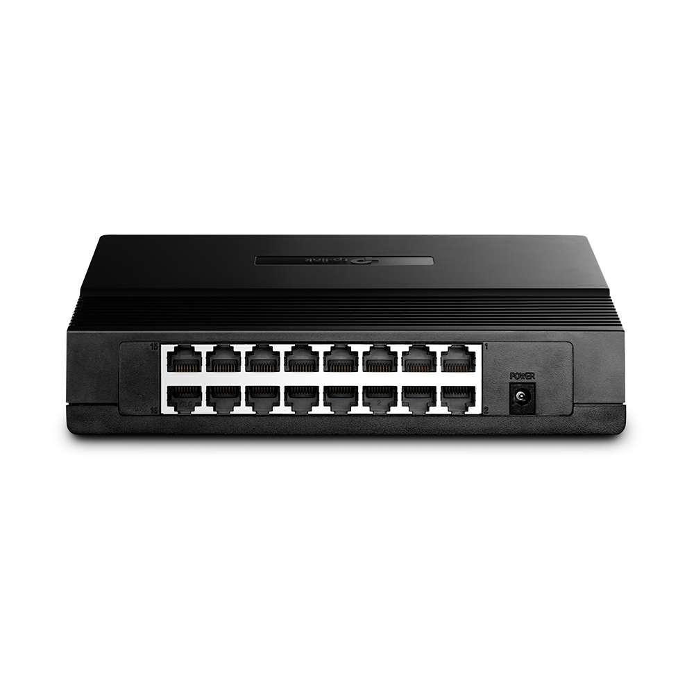 Switch 16 Puertos 10/100 p/Escritorio Tp-Link TL-SG116, Caja de Metal - imagen 3