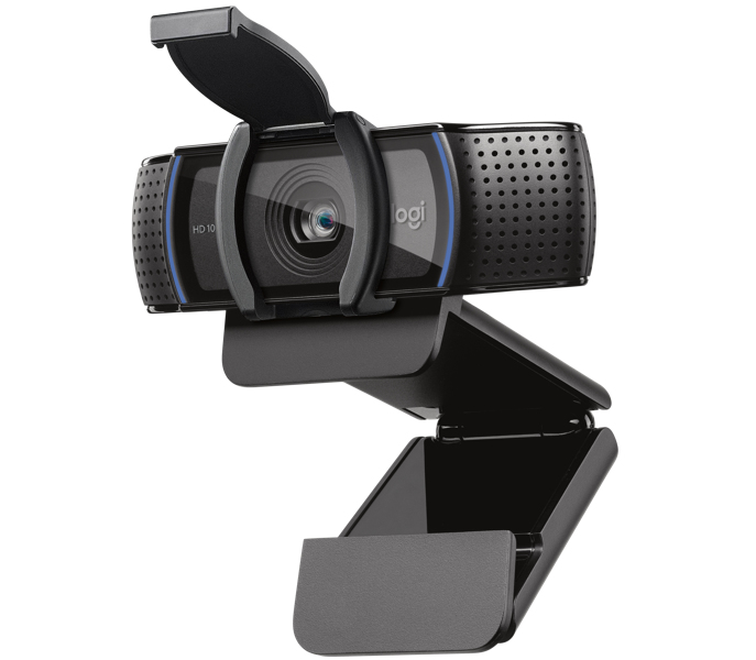 WebCam Logitech C920e con Microfono Full HD 1080p/30fps o 720p/30fps USB Color Negro. 960-001401