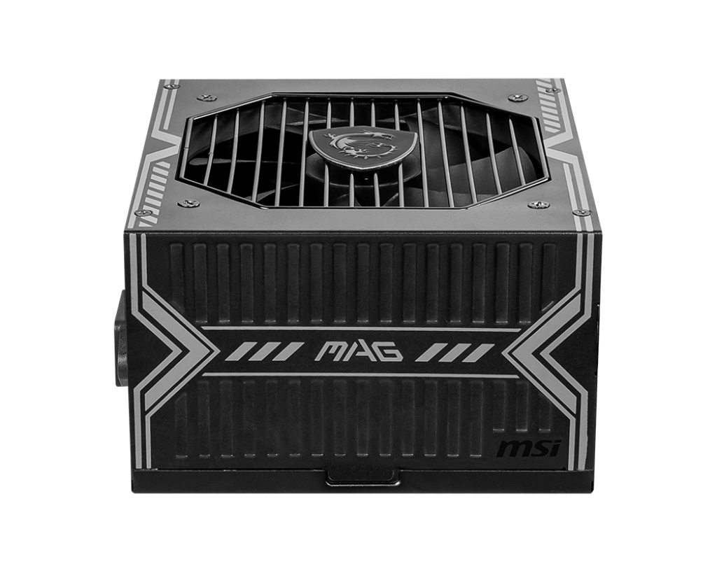 Fuente de Poder 750W 80+Bronce MSI MAG A750BN PCIE5. 1x 24pin, 2x 8pin CPU, 2x 8pin PCIE, 1x 12VHPWR, Color Negro - imagen 4