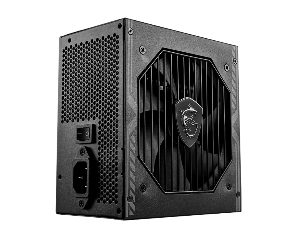 Fuente de Poder 750W 80+Bronce MSI MAG A750BN PCIE5. 1x 24pin, 2x 8pin CPU, 2x 8pin PCIE, 1x 12VHPWR, Color Negro - imagen 3