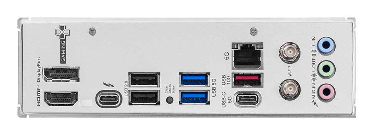 MotherBoard LGA1851 Micro-ATX MSI B860M GAMING PLUS WIFI, 256GB RAM DDR5 Max,1 M.2 PCIE 5 + 1 M.2 PCIE4,Wi-Fi 7 + BT 5.4 - imagen 5