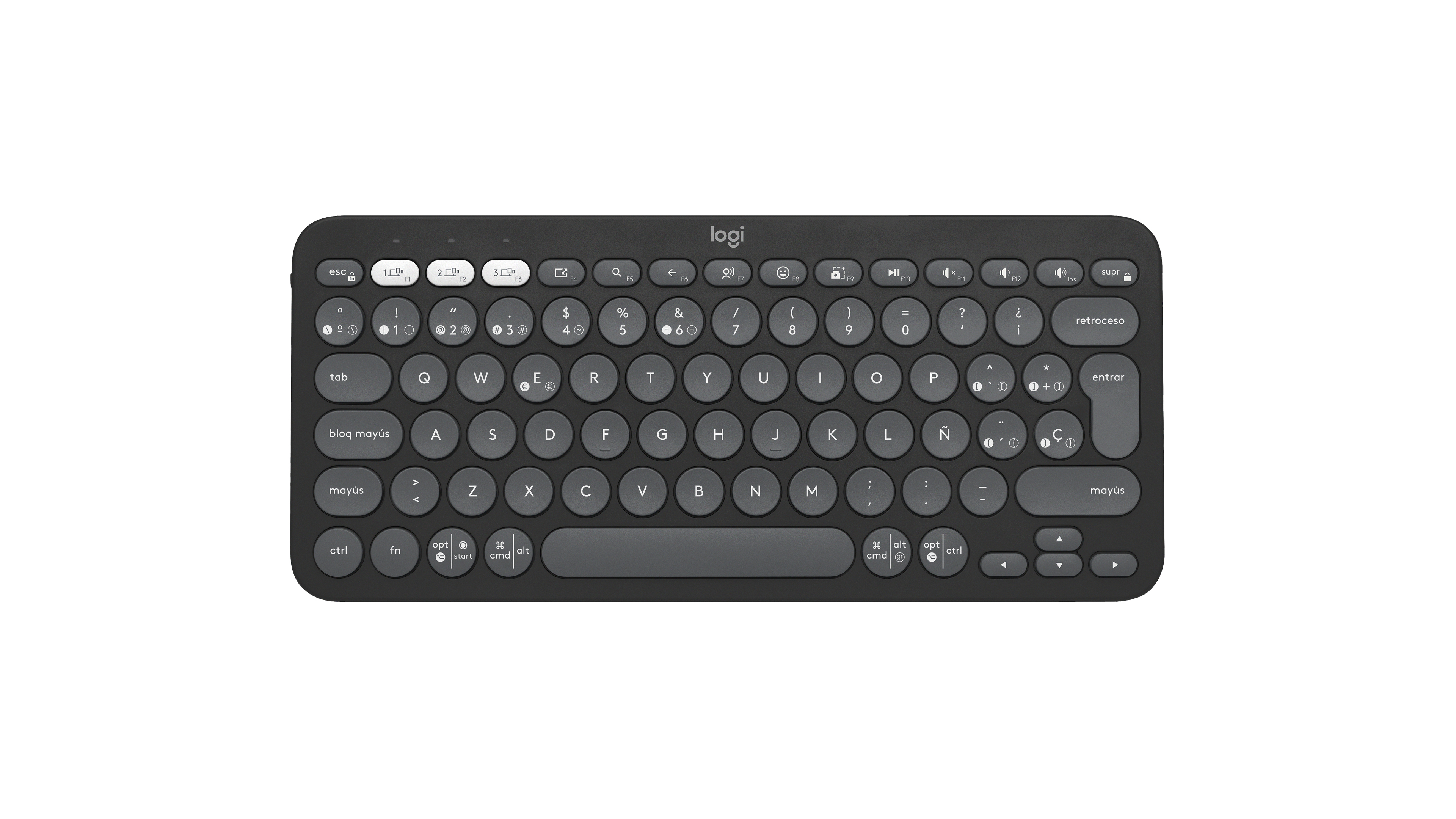 Teclado Logitech Pebble Keys 2 Negro