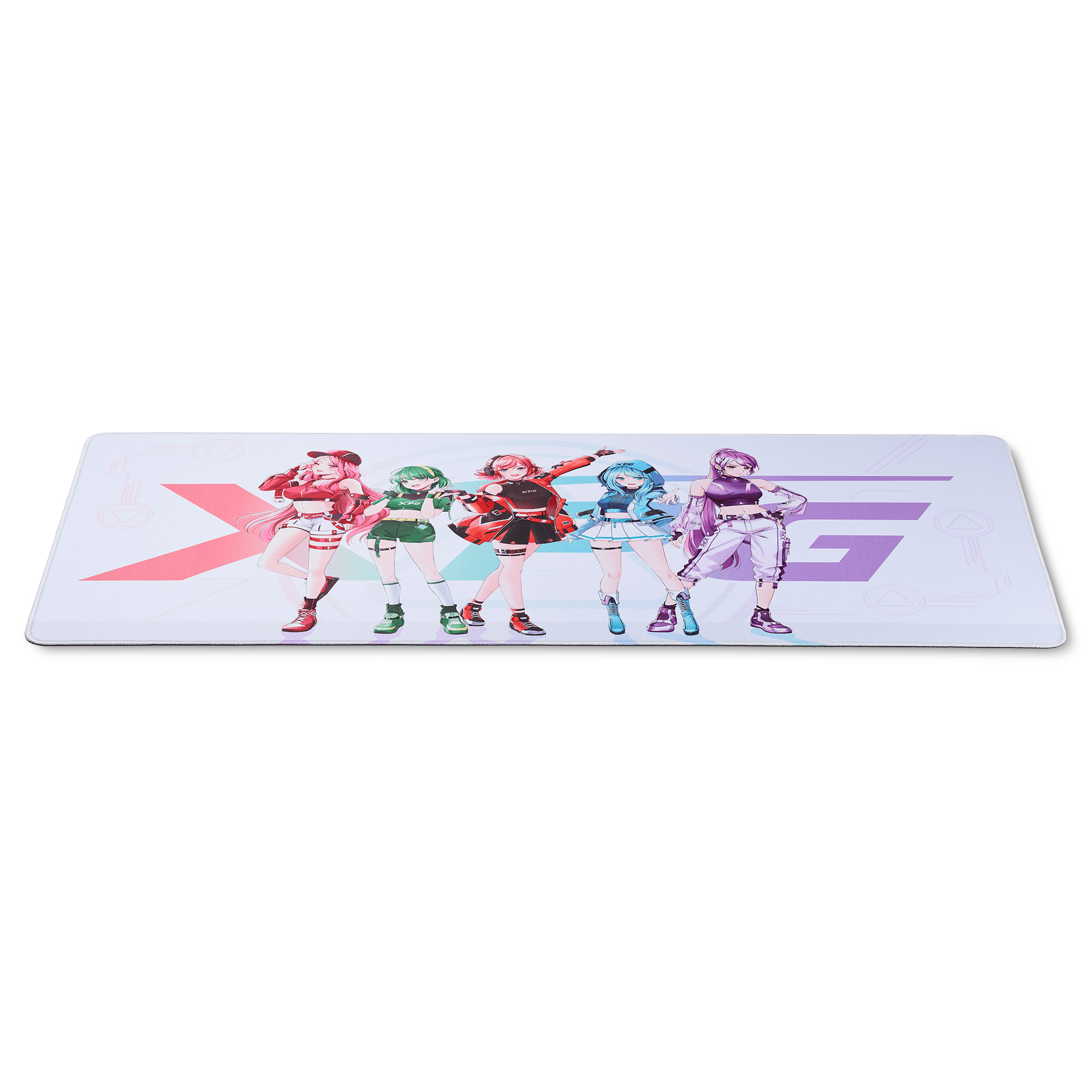 Mousepad XPG Frontline XL XTREMESAGA03-BKCWW, Microfibra, 90cm x 40cm x 3mm, Bordes Cosidos, Color Negro - imagen 2