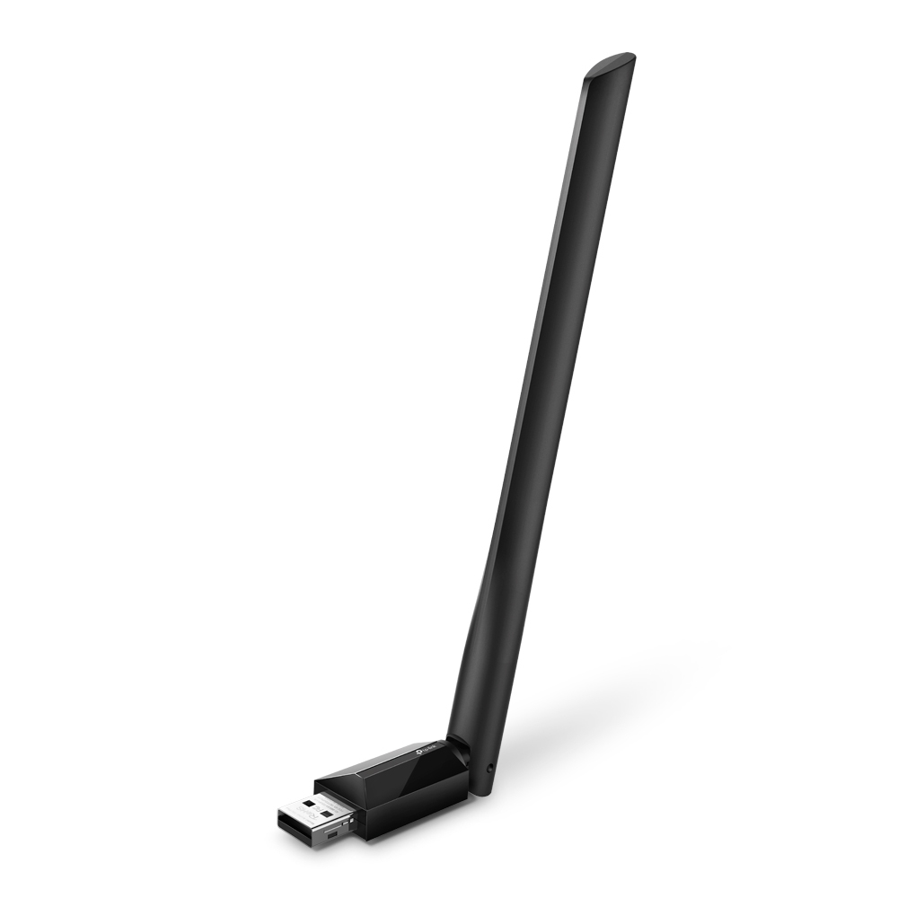 Adaptador de Wi-Fi USB-A TP-Link Archer T2U Plus, 2.4GHz 200Mbps/5GHz 433Mbps, 5dBi - imagen 1