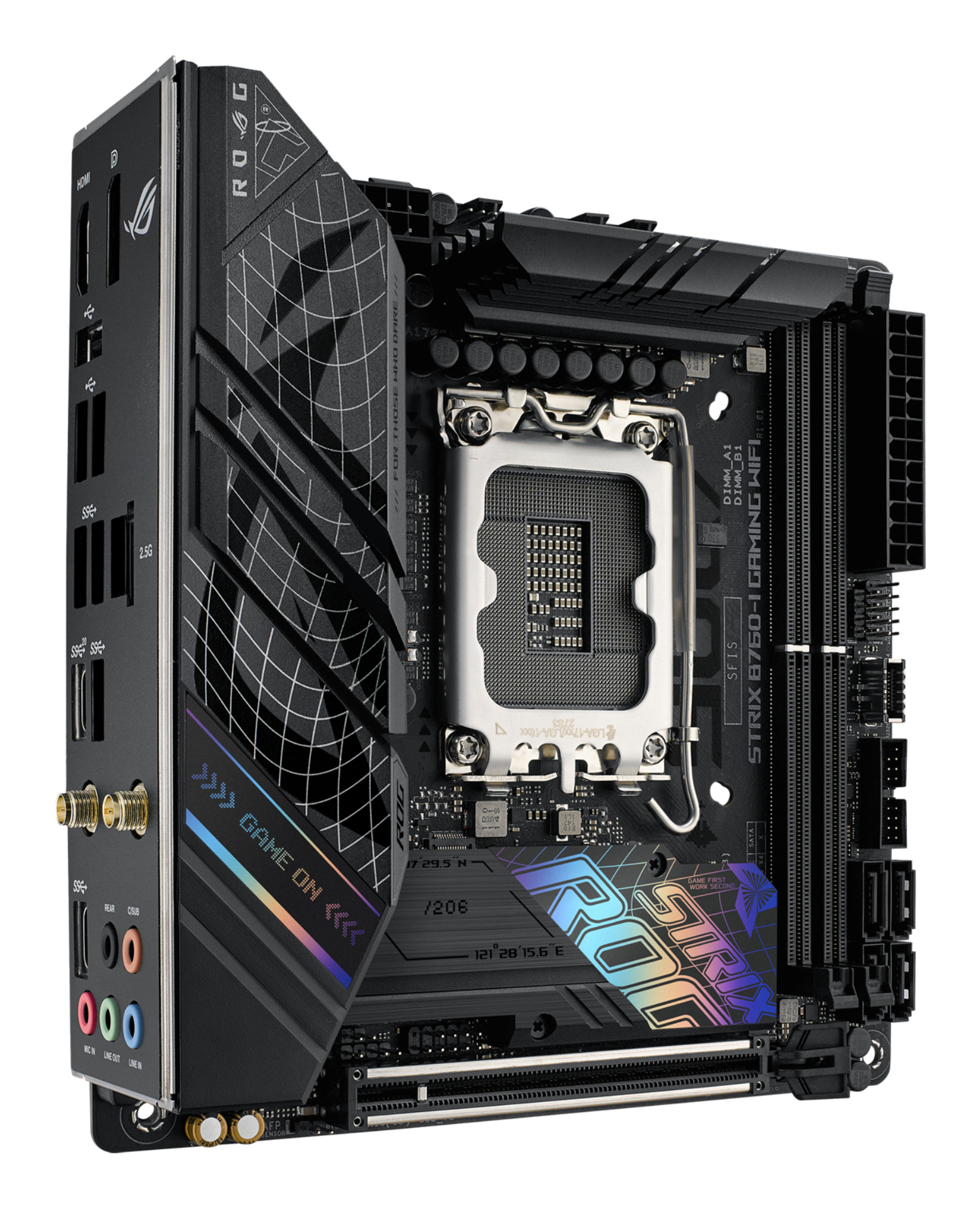 Motherboard ROG STRIX B760-I GAMING WIFI - imagen 2