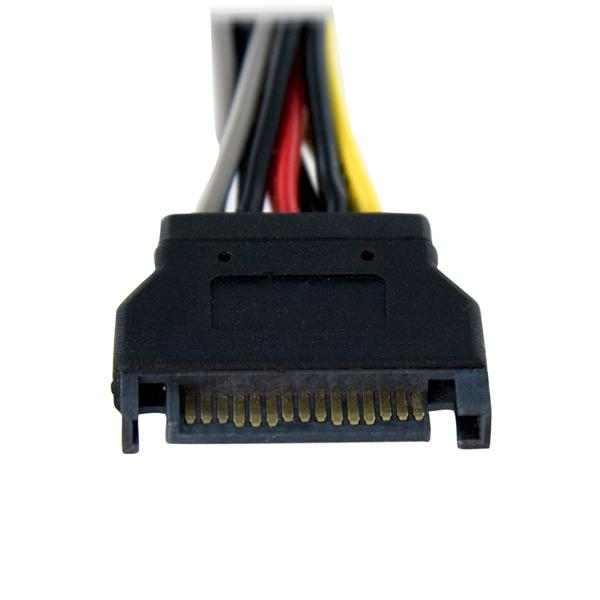 Cable Adaptador Bifurcador Divisor de Alimentación SATA de 0,15m - 2x Hembra StarTech.com PYO2SATA - imagen 2