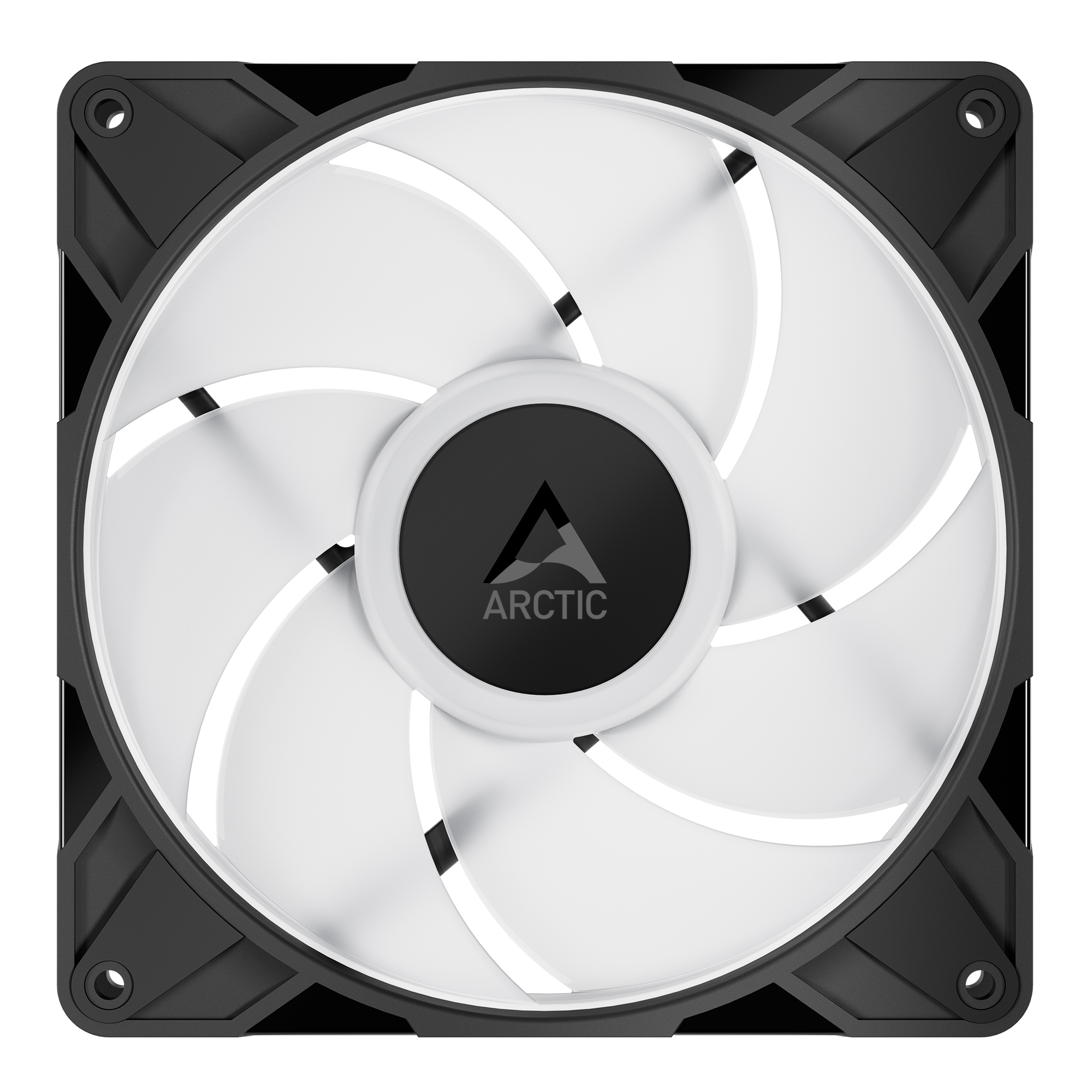 Kit de 3 Ventiladores 140mm Arctic P14 Pro A-RGB, 2500 RPM, Sistema en Cadena, Color Negro