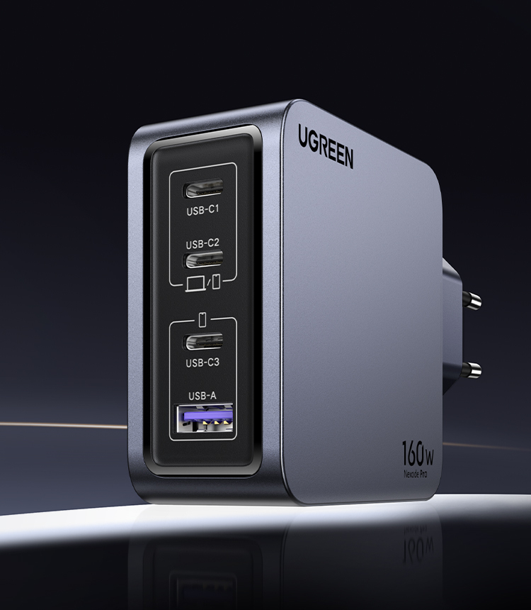Cargador Gan 160W UGREEN NEXODE PRO - imagen 5